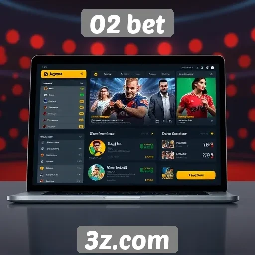 Interface intuitiva melhora experiência no 02 bet