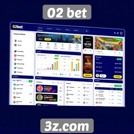 Navegação e usabilidade da plataforma 02 bet